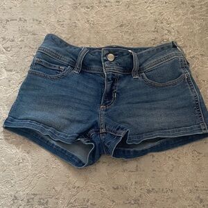 Hollister Low rise Y2k jean shorts